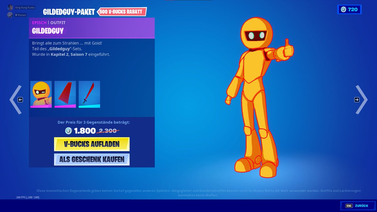 Ich sehe schon jemand wird mit dem Skin so in boxen reinspringen