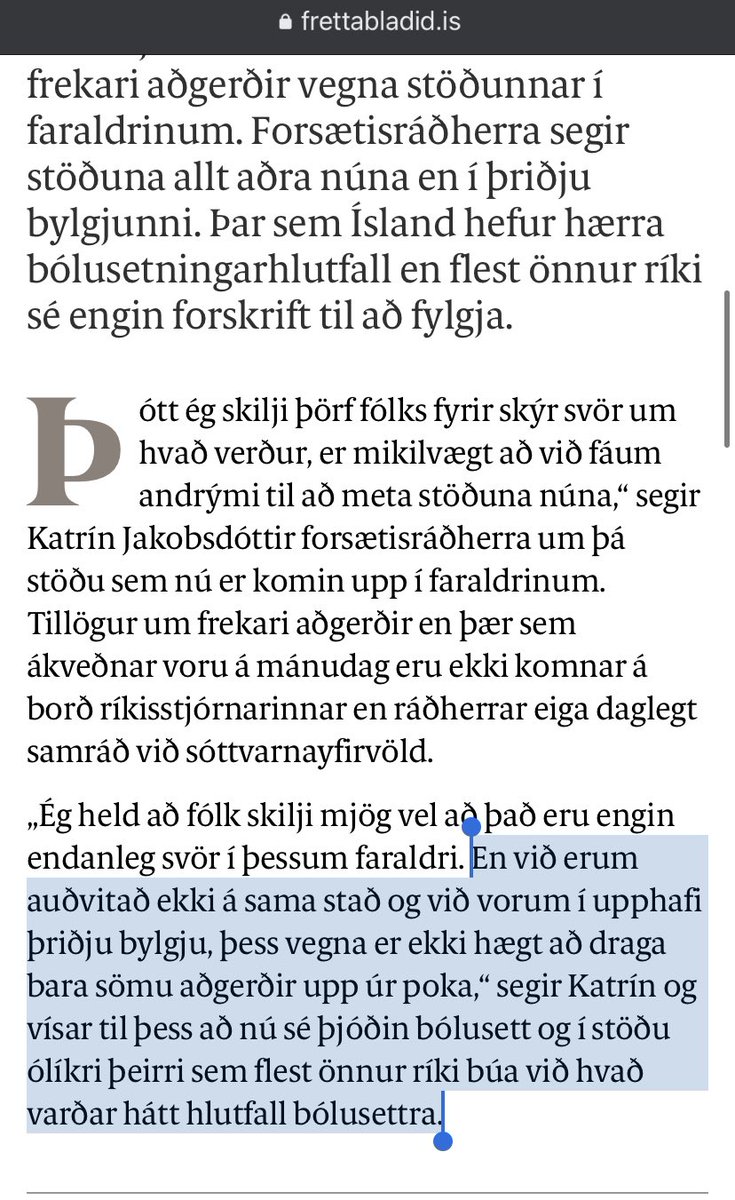 Nýjar samkomutakmarkanir 31.7.2020:
-2ja metra regla
-100manns (börn undanskilin)
-Skemmtistaðir opnir til 23

Nýjar samkomutakmarkanir 25.7.2021:
-1 metra regla
-200 manns
-Skemmtistaðir opnir til 23

🧐🧐🧐🤔🤔🤔