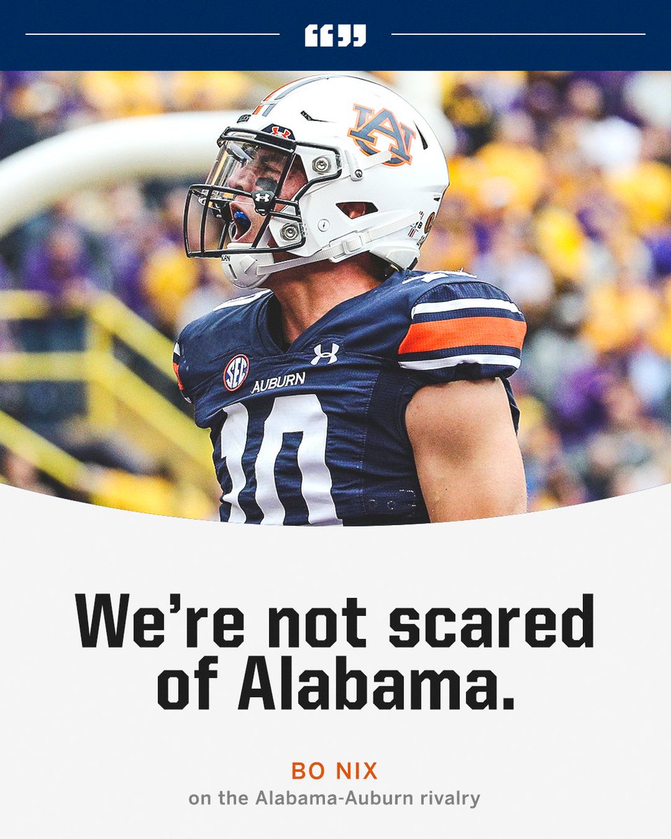 Bo Nix ain't scared 😤😤
