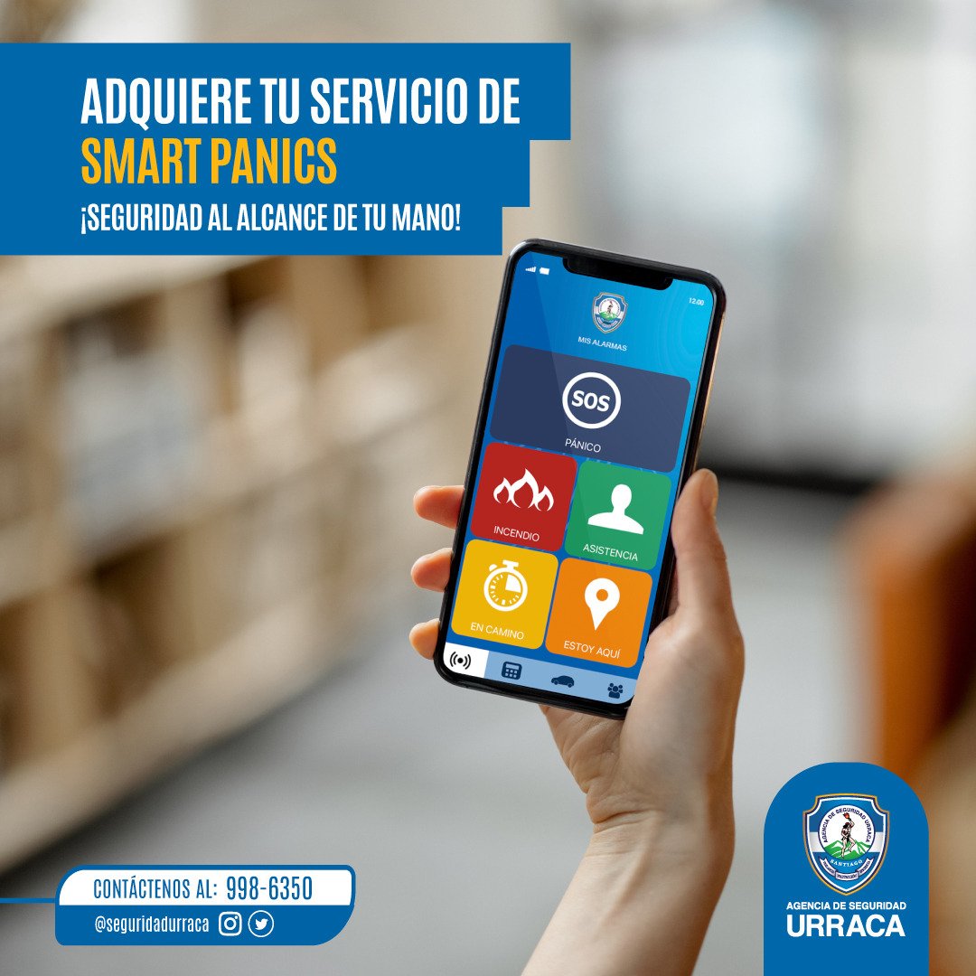 seguridadurraca's tweet photo. 𝐂𝐎𝐓𝐈𝐙𝐀 y 𝘼𝙙𝙦𝙪𝙞𝙚𝙧𝙚 nuestra App de protección 𝙎𝙢𝙖𝙧𝙩 𝙋𝙖𝙣𝙞𝙘𝙨, la seguridad de su familia al alcance de su mano.
Contáctanos aquí👇
📲 https://t.co/6eZJB62W4r
#SeguridadUrraca
#SmartPanics
#SeguridadElectrónica
#VideoVigilancia #calidadseguridadurraca https://t.co/AxpG4xJfpF