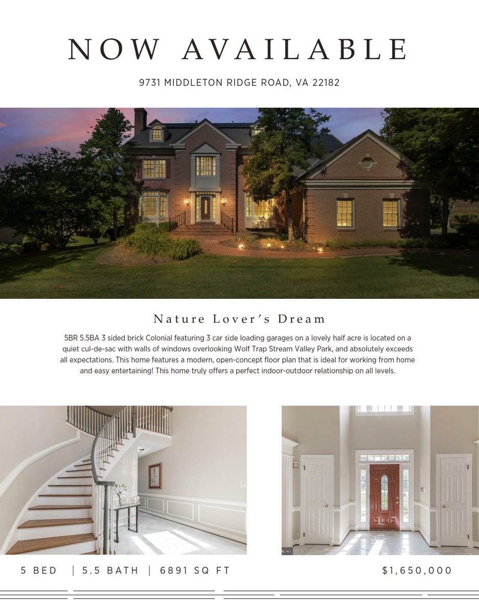 Washington Dulles Real Estate Group tweet media