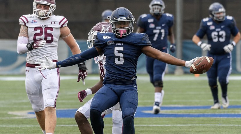 Blessed to receive an offer from Georgetown University! <a href="/CoachThames21/">Steve Thames Jr.</a> <a href="/patward71/">Pat Ward</a> #DefendtheDistrict