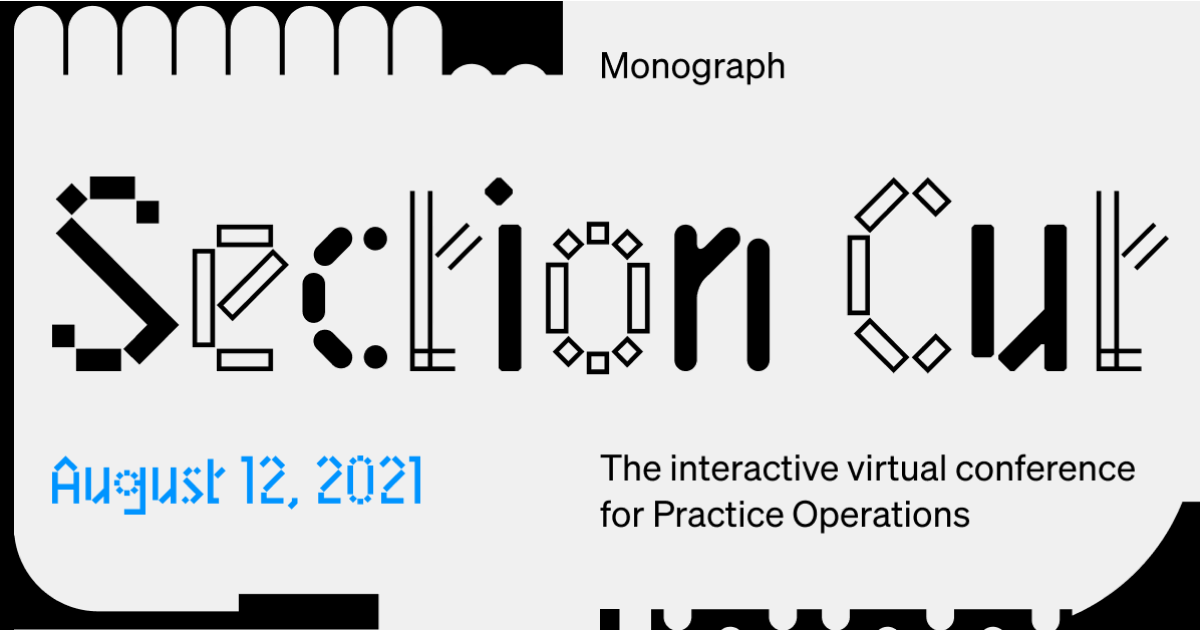 HopeworksDesign's tweet image. Join me in taking a closer, more transparent look at our industry. What does it take to build a better practice? #SectionCut2021 is a one-day interactive virtual conference for #PracticeOperations presented by @MonographHQ on August 12th — and it’s free! buff.ly/3BBKrpp