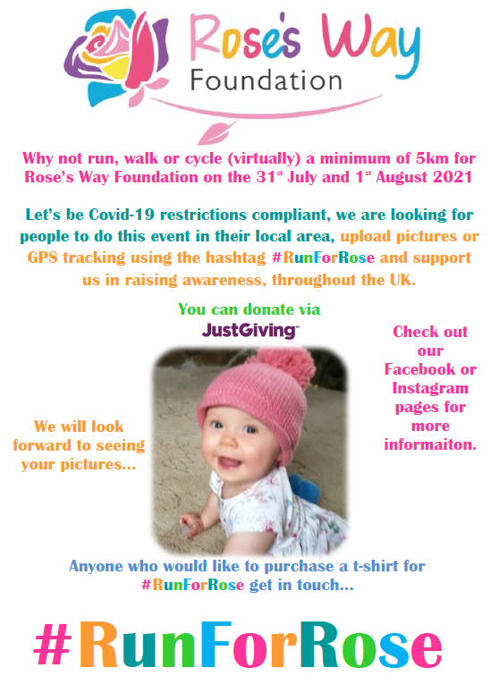 FoundationRoses's tweet photo. #RunForRose
A free bespoke medal for any children taking part - contact us on support@roseswayfoundation.org
#RunForRose #ChildLoss #WelshCharity #LocalCharity https://t.co/aonr84UYbM