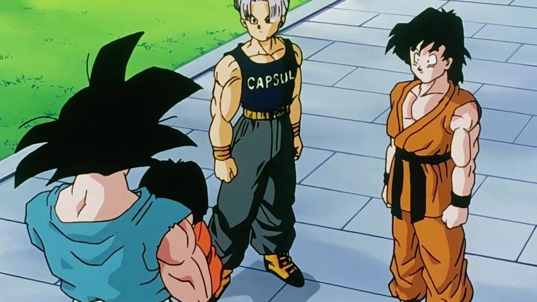 SLO on X: If Goten & Trunks are shown in the new Dragon Ball Movie, then  they have to be shown as teens. Pan is in Kindergarten in this film, which  would