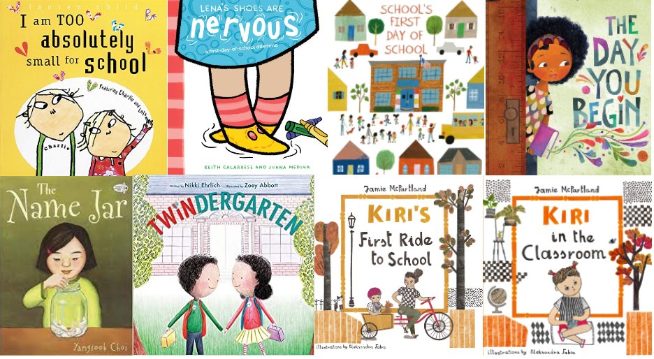 As we get closer to the fall term, I want to offer some first-day-of-school books for helping young children mentally prepare.