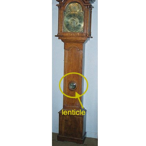 mrflip's tweet photo. Hmm, lenticle is not a scrabble-legal word. (https://t.co/Uf8cKUYKlZ — a biconvex stratum of rock; or a window on to the pendulum in a clock, example here: https://t.co/9FsAmXR7XE). Technical but not new: https://t.co/UFGPLXpVxz OED has it, and a cite under 'eye'. @NASPA @emckean https://t.co/4KRWjliyWD