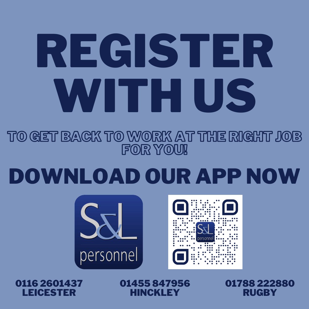 TheRecStn's tweet image. Register with us to get back to work at the RIGHT JOB for YOU!
DOWNLOAD OUR APP NOW 📲 
#SLPrecruitment #RightJobForYou #ImmediateStartJob #TempWork #PermanentWork #RecruitmentAgency #Recruitment