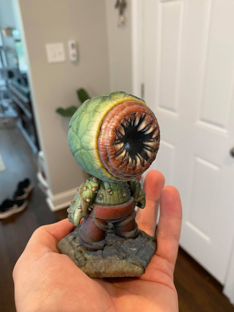 Chilemang's tweet image. Crazy to see one of my Substance Painter projects brought to life! Thanks to Colton! @Stratasys  for printing my #meetmat2 Submission done in @Substance3D 

artstation.com/artwork/8l3GkE

For Reference!