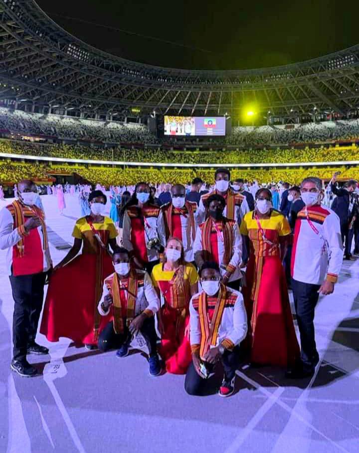 U.S. Mission Uganda (@usmissionuganda) on Twitter photo We are routing for you! Team Uganda Tusobola! Let the Games begin!
#Tokyo2020 #OpeningCeremony #StrongerTogether 📷<a href="/Olympics/">The Olympic Games</a> We are routing for you! Team Uganda Tusobola! Let the Games begin!
#Tokyo2020 #OpeningCeremony #StrongerTogether 📷<a href="/Olympics/">The Olympic Games</a>