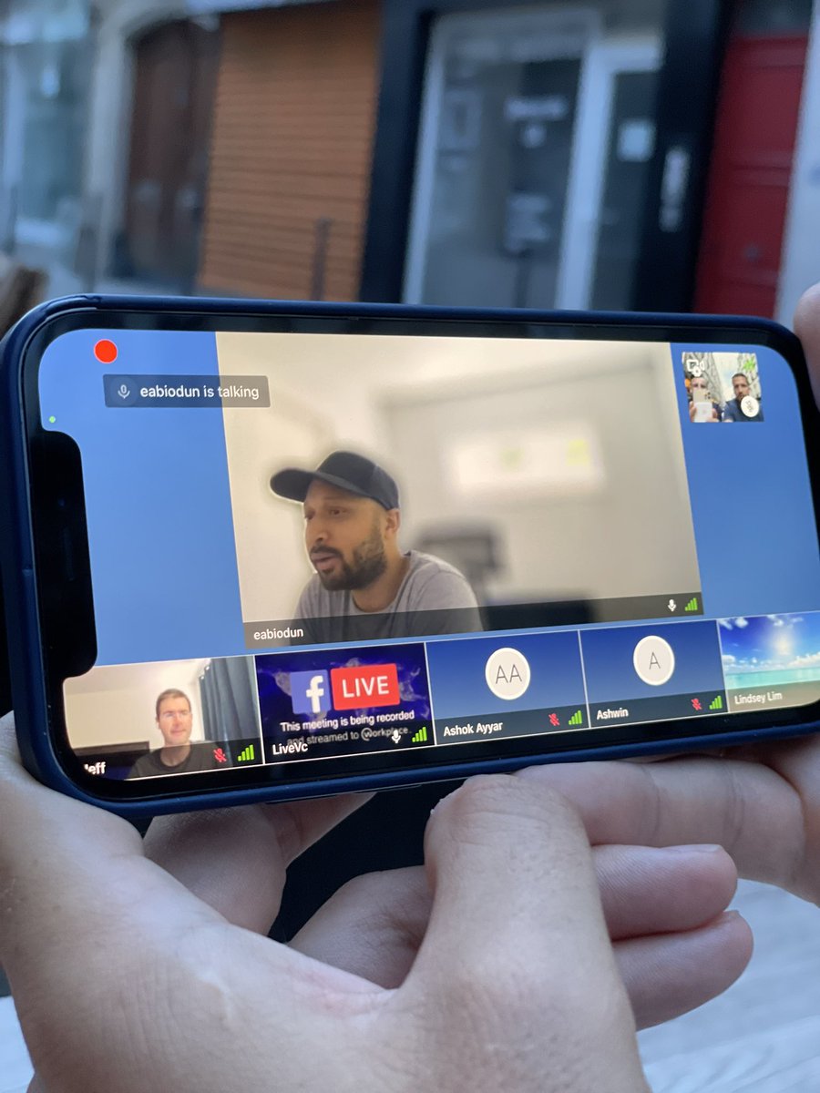 1inch's tweet photo. Live on @facebook #DeFi call with @k06a and @deacix, talking about #1inch https://t.co/avSrsCMiT5