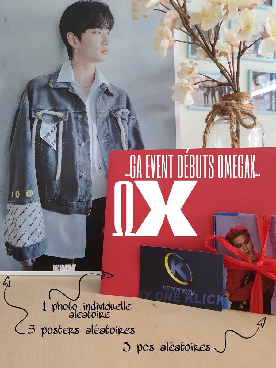 Fan_OmegaXFR's tweet image. 🎁 GA OMEGA X Debuts 🎁

Ω Avec un peu de retard, vos fanbases organisent un GA pour les débuts des garçons! ^^ Les freebies font partis de ceux lors de l'évent au @CoffeeKayo organisé par @kstation_tv et l'agence~
Voir les conditions ci-dessous! ^^ Ω