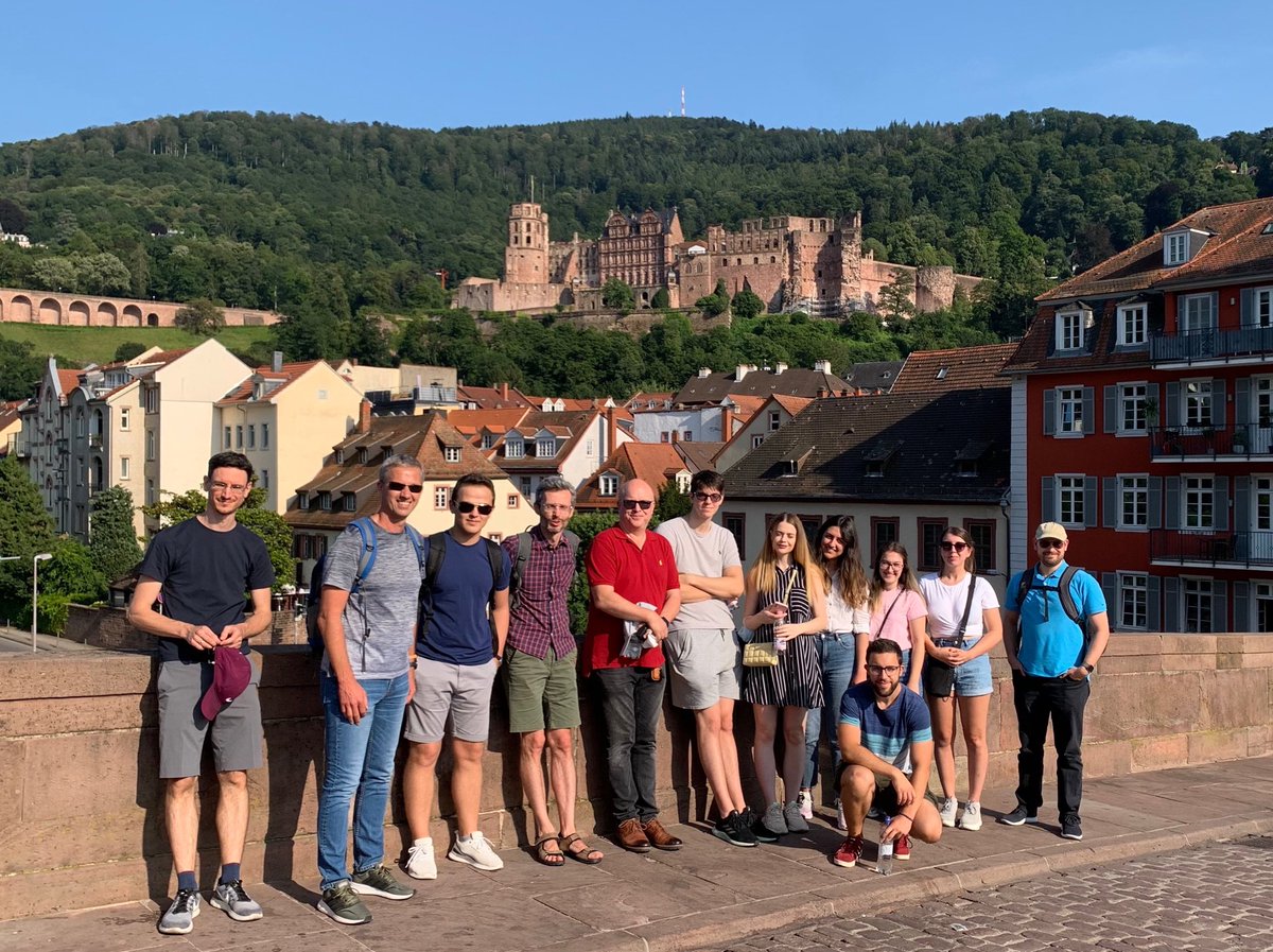 tfxz's tweet photo. Trip to Heidelberg with the group of new @SAP students from the West Balkans and their mentors. #SAPDI ⁦@OstAusschuss⁩ https://t.co/YI6Z26cdwb