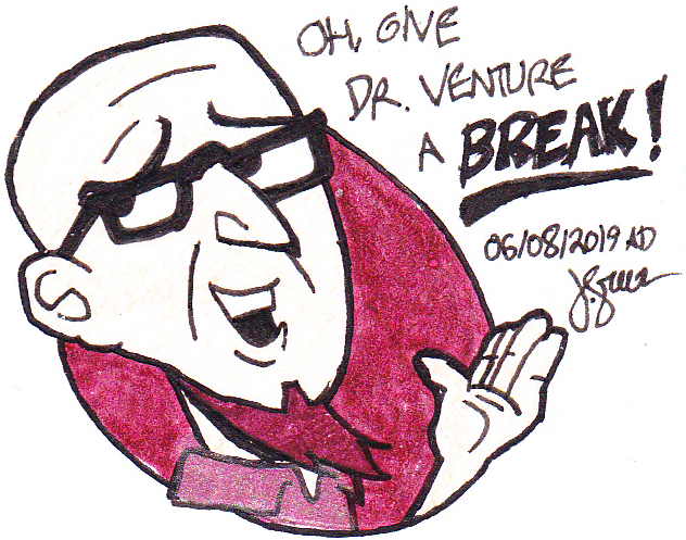 skysoundfanatic's tweet photo. "If you see this man... KILL HIM!"

My first sketch of Dr. Venture, based on the episode "Love Bheites". #FanArtFriday #fanart #DrVenture #TheVentureBros #VentureBros #AdultSwim #CartoonNetwork https://t.co/YGiVJyHNow