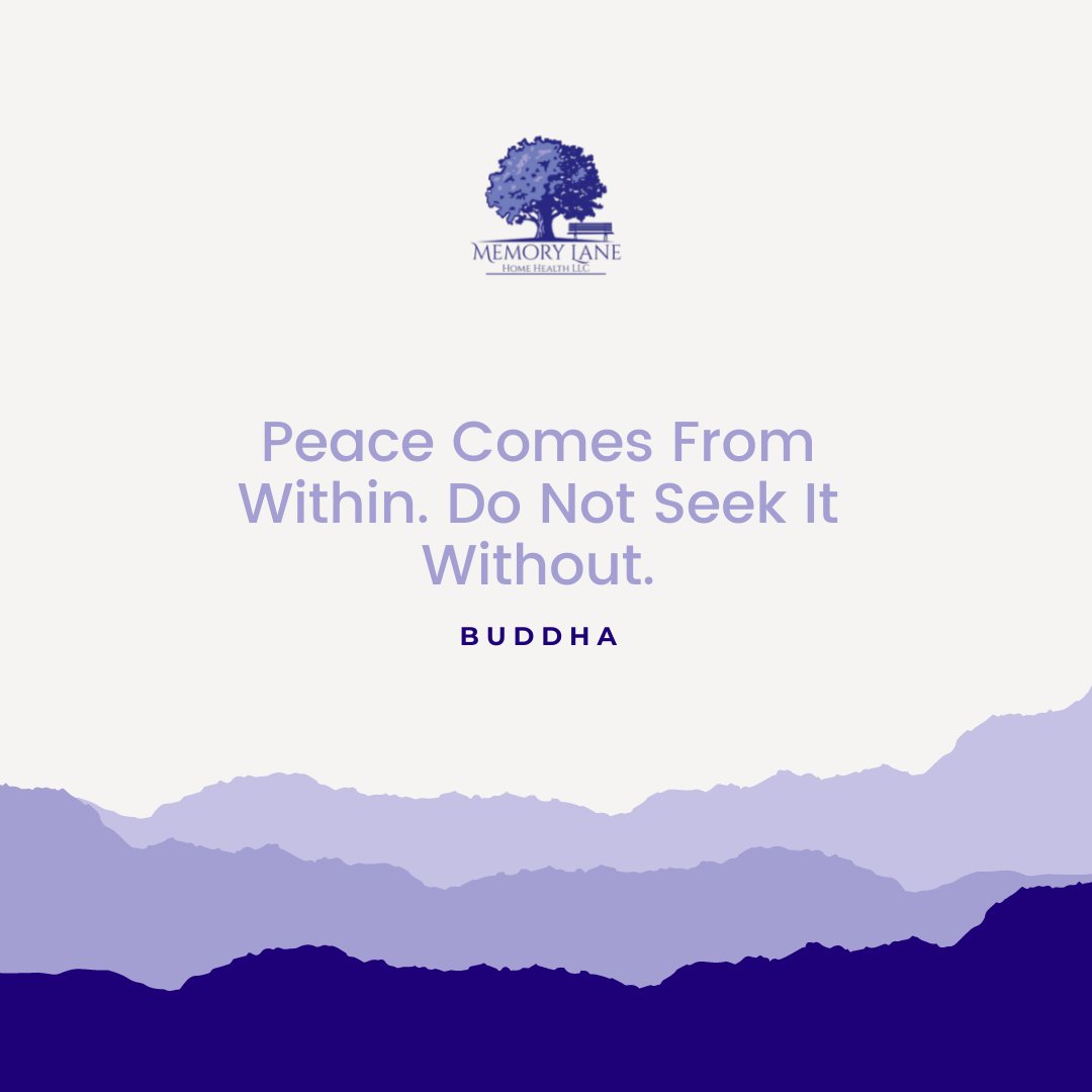 MemoryLaneHome1's tweet image. 🧘‍♀️Inner peace is not dependent on circumstances or external situations. Inner peace comes from within you. 🧠
Quote: Buddha
#Mindful #MindfulMonday #HealthandWellness #HealthierYou #MindfulnessPractice #MindfulMoments #MindfulnessMeditation #MindfulnessMatters #MindfulMoment