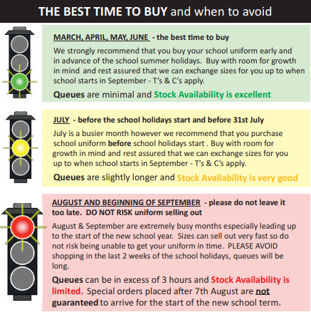 UniformDirect's tweet photo. Only one week left to get ahead of the queues!

We're still well stocked and ready to take your orders

We get very busy in August and September as uniforms fly off the shelves in time for schools reopening.

Don't delay get your uniform directly from https://t.co/JZC7U811jg https://t.co/woGaEcnyh9