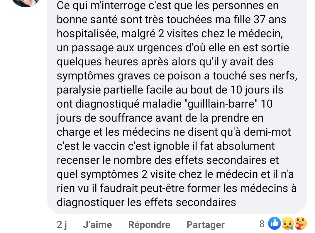 ReuhBelle80's tweet photo. #temoignagevaccin #partie7 @AssoCovid #NonAuPassSanitaire #NonAuPasseportSanitaire #vaccinationlibre #vaccincovid https://t.co/YbGvvRbAo6