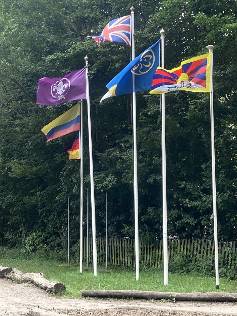 Lovely to see so many flags flying. We look forward to seeing all our guests tomorrow