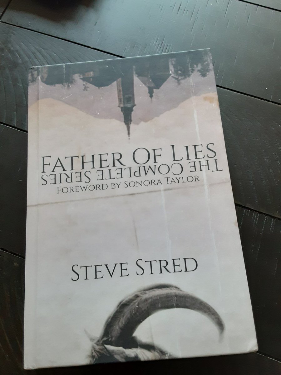 Beautiful hardcover book mail today. FATHER OF LIES: THE COMPLETE SERIES by <a href="/stevestred/">Steve Stred</a>.   Available now in ebook, paperback and hc.
#NewRelease #bookmail