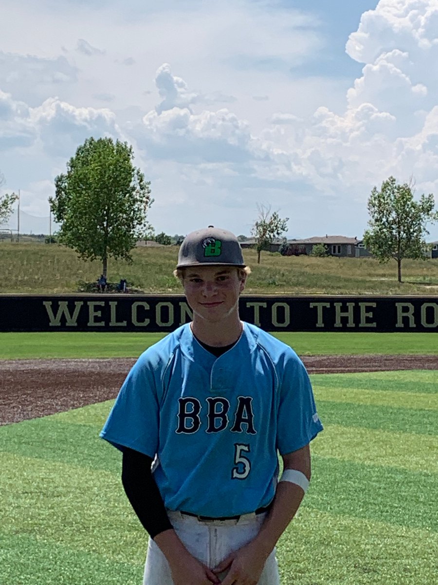 FiveToolCO's tweet photo. F: @BBABeasts 16U 6,
Catalyst Cardinals Kannenberg 5
Pitcher: Darren Reynolds 6 IP, 7K, 2 BB, 3R 
PoG: Evan Brown 2-4, 2 2B, 2 RBI, R https://t.co/2B3BW4nldz