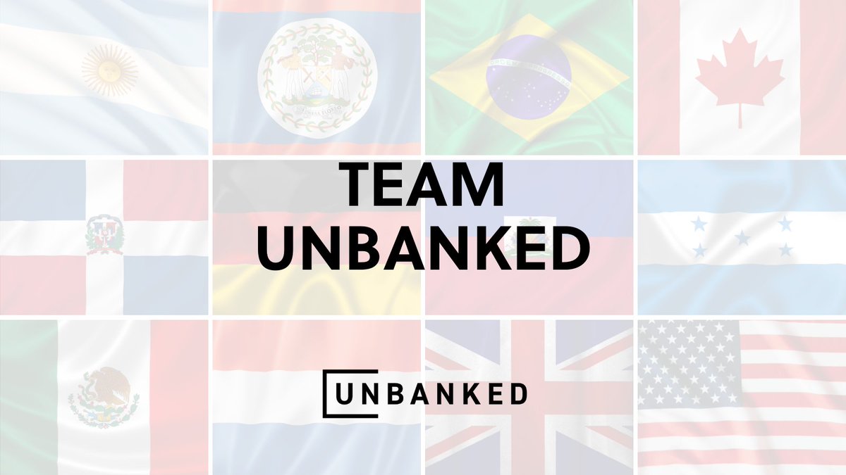 To celebrate the world coming together today for the first time in a long time, we would like to celebrate our incredible, worldwide #TeamUnbanked! We imagine a world with financial freedom for everyone 😊#ItsYourCurrency unbanked.com