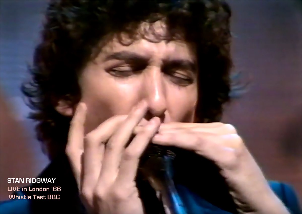 Stan_Ridgway's tweet photo. Stan Ridgway - Live London 1986 - Whistle Test - full show video https://t.co/Ovunept6wB BBC broadcast with band #driveshesaid #thebigheat #stanridgway #wallofvoodoo #harmonica #bbc #oldgreywhistletest all the latest releases here https://t.co/3Cn7bdxVj4 https://t.co/Lp22cC3DIQ