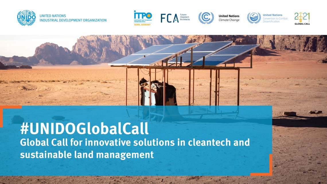[Compartiendo Oportunidades]

📢 ¡Aplique al #UNIDOGlobalCall 2021 con sus soluciones innovadoras en #cleantech y #gestión sostenible de la tierra!

Las solicitudes cierran el 2 de agosto⤵️
unido.org/global-call-it…

#resourceefficiency