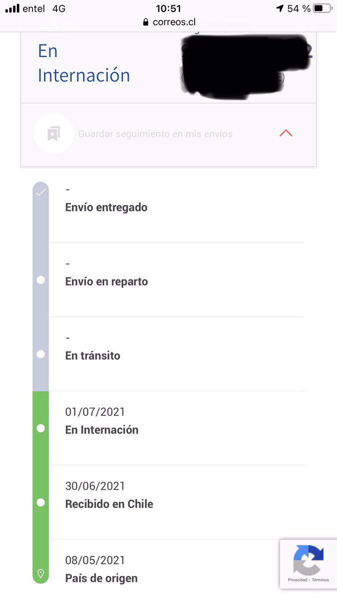 Felipintosh's tweet photo. @correoschile hola! Ya vamos para el mes de atraso con el envío hace mas de 20 días en internación. https://t.co/nY22A1MPAa