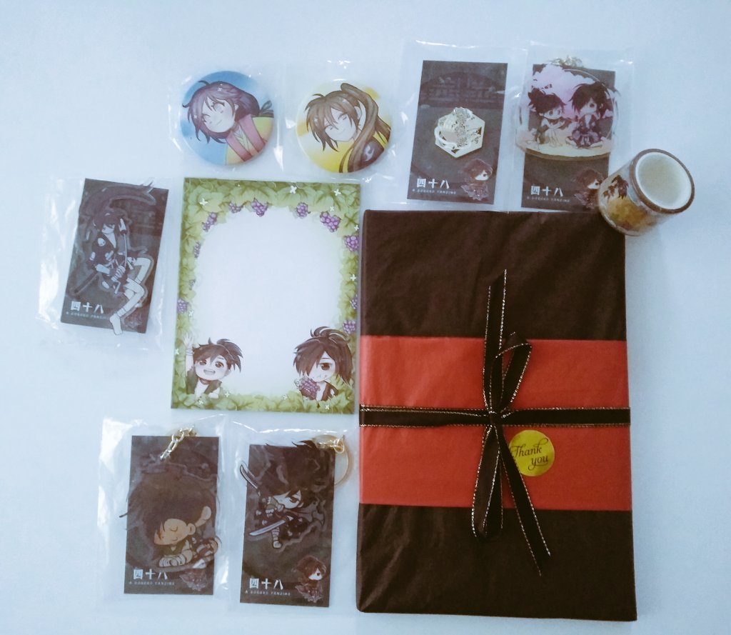 Ceryna_writes's tweet photo. Super excited to share that my @DororoFanzine contributor bundle arrived today!! I'm really excited to read back through all the pieces and add to my standee collection 💙

Thank you to everyone that made this project possible! ⚔️✨

p.s.: leftover sales coming soon! 💖 https://t.co/U7nRmDSY0q
