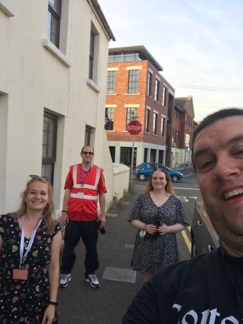 Just back in from detached with Denise and Stephen from 
@Holywood_YC
  and 
@rachelwoods52
. They do amazing work and really care about Holywood young people! #HousingForAll @magsmclaughlin1  @debwooderson @Ciaran028