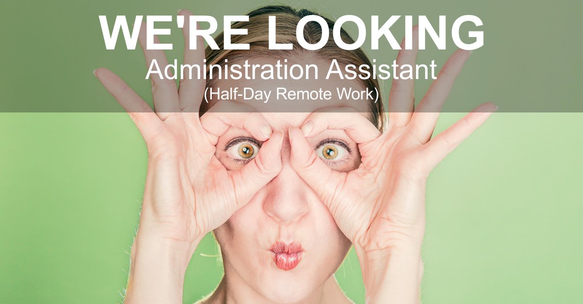 We're looking for an Administration Assistant to work half day remotely. 

Apply from South Africa: bit.ly/3iKq7JC
Apply from Mauritius: bit.ly/3iFZG87

#jobs #hiring #recruitment #careers #administratorjobs