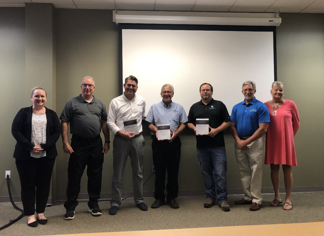 WakeTechPrez's tweet photo. Thanks to the industry advisory members of our ⁦@NSF⁩ “Robotics Awake” grant.  New ⁦@wakeworks⁩ Mechatronics and Robotics training lab coming soon! https://t.co/7PzleM3Iyq