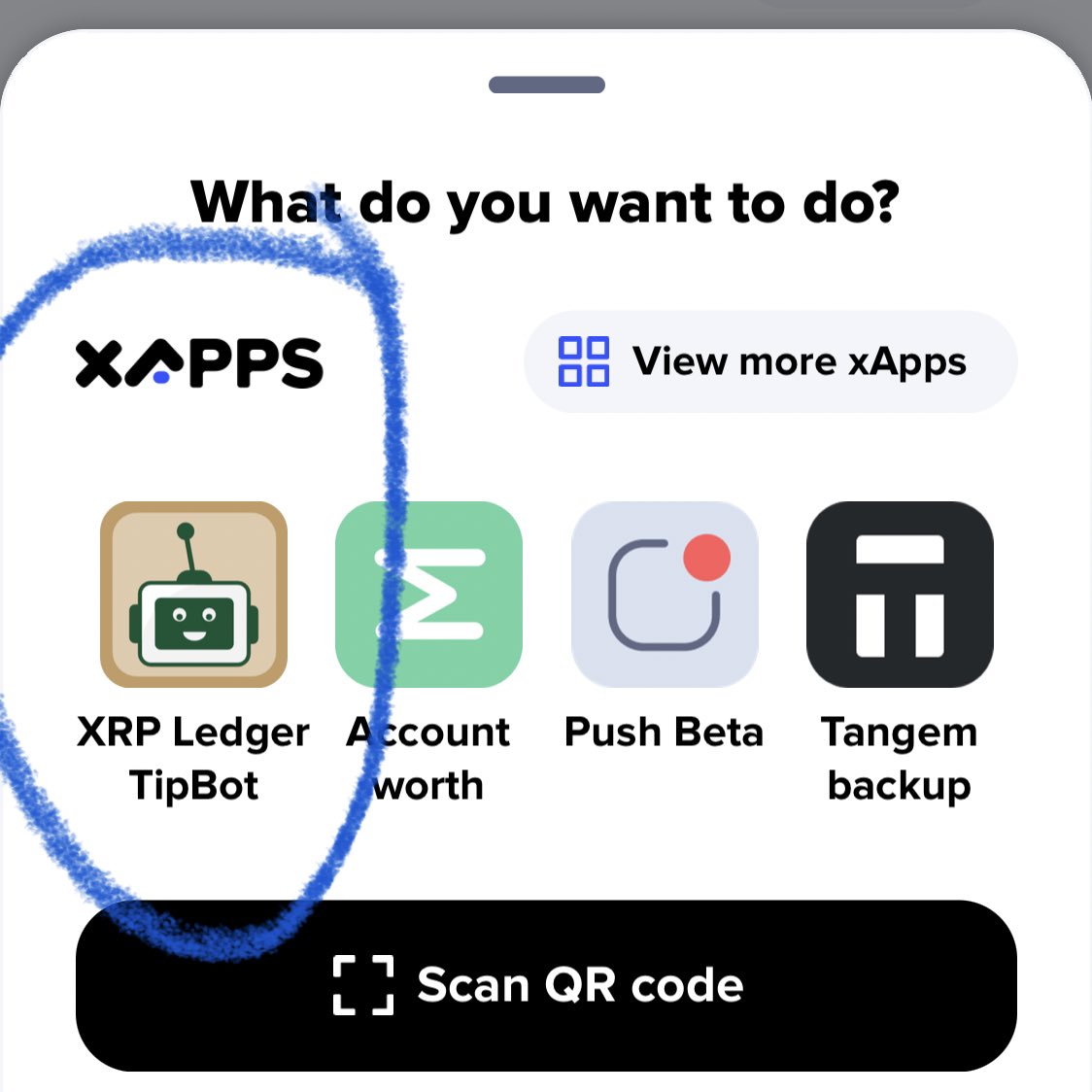 XamanWallet's tweet photo. Small change, more usability. Instead of the four most used xApps (in the past 30 days) XUMM now shows the most recently used xApp first, followed by the three most used xApps (still the past 30 days).

This way you can easily open the last used xApp again. https://t.co/gN3RuzoqZM