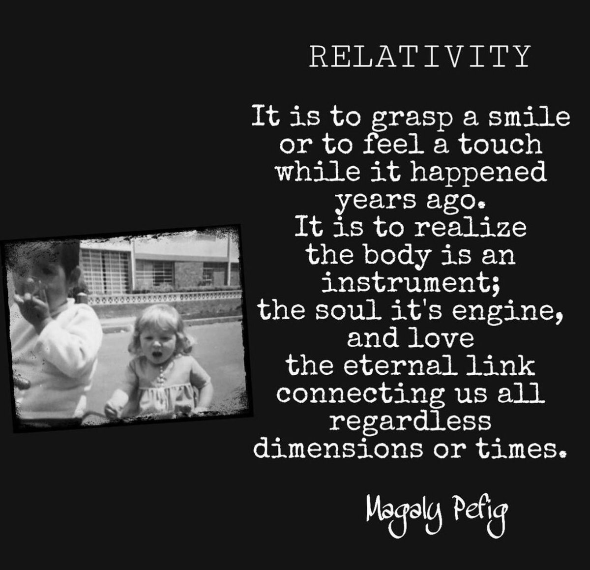 MagalyPefig's tweet photo. Can you feel it? My writings “Relativity”
Are we in a #matrix ? #amwriting #inspirational #love #time #FridayFeeling https://t.co/iLkrM7LuNF