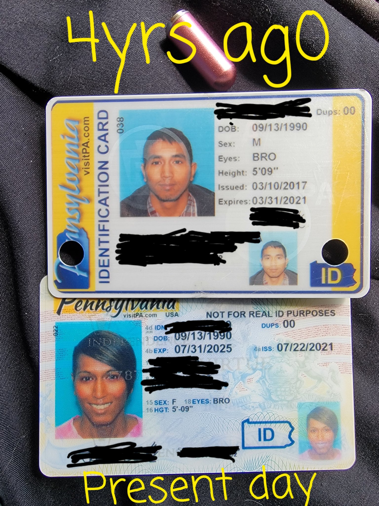 My before and after ?
#TransIsBeautiful https://t.co/UeNJzjYkW9