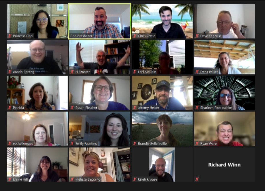 An exceptional week learning about how to bring a great experience to students and schools with Code.org's AP CSP!  Teachers from CO, UT, CA and NJ!  <a href="/TeachCode/">TeachCode</a> <a href="/mymindspark/">MindSpark</a> #CS