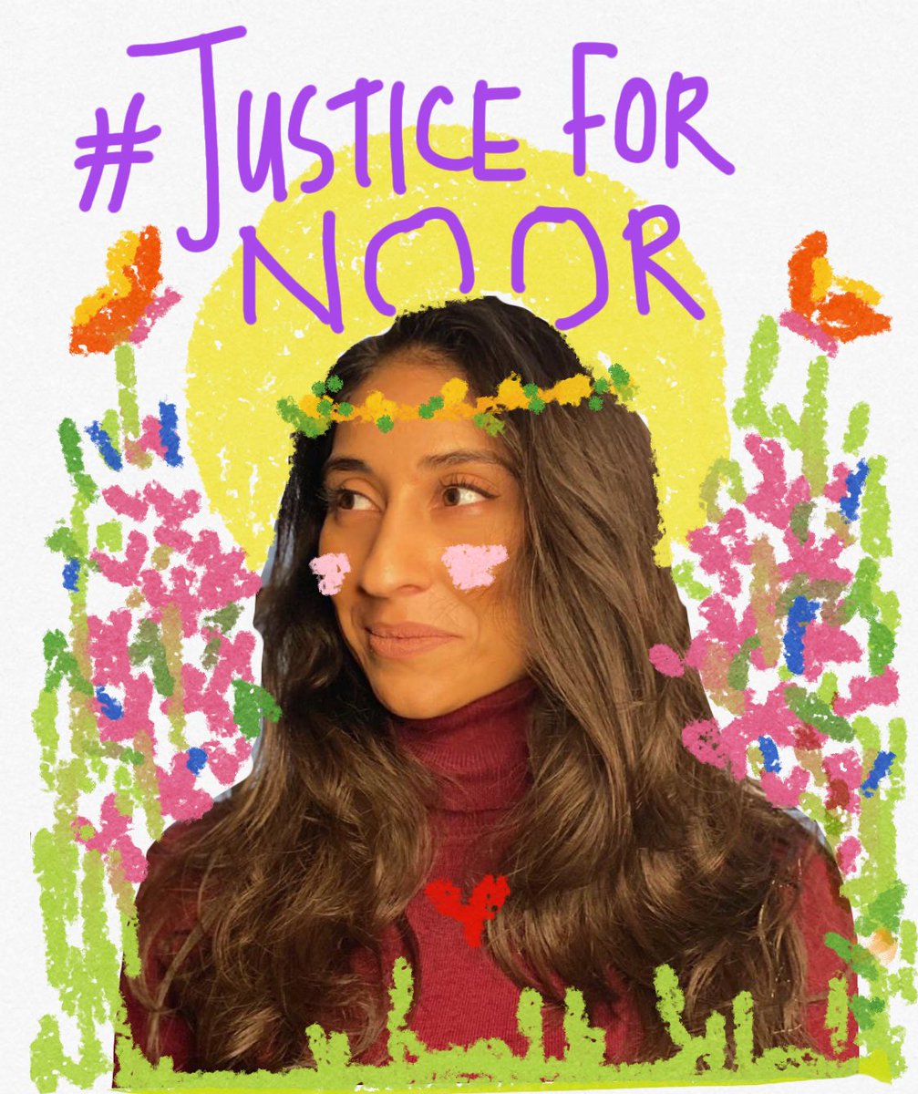 Fatmounh's tweet photo. May Allah bless you with the brightest and the best in all of Jannat al Firdous and May His justice prevail in every life for those who do zulm! #JusticeForNoor https://t.co/3OaeIWHFSz