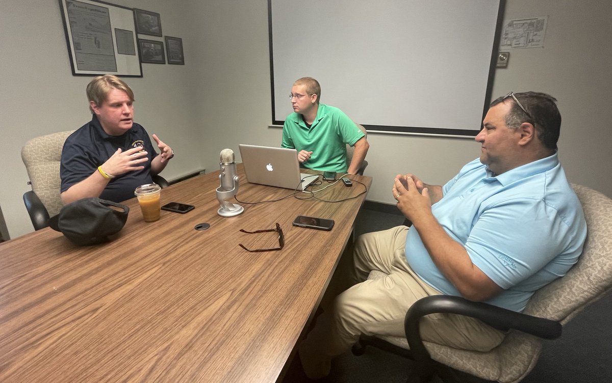 benrowephoto's tweet photo. Won’t want to miss this week’s @PressPassPod with special guest @MichaelSCashman 

To borrow a phrase from fellow podcaster @WTFpod: Great talk! https://t.co/hgoICXBBvu