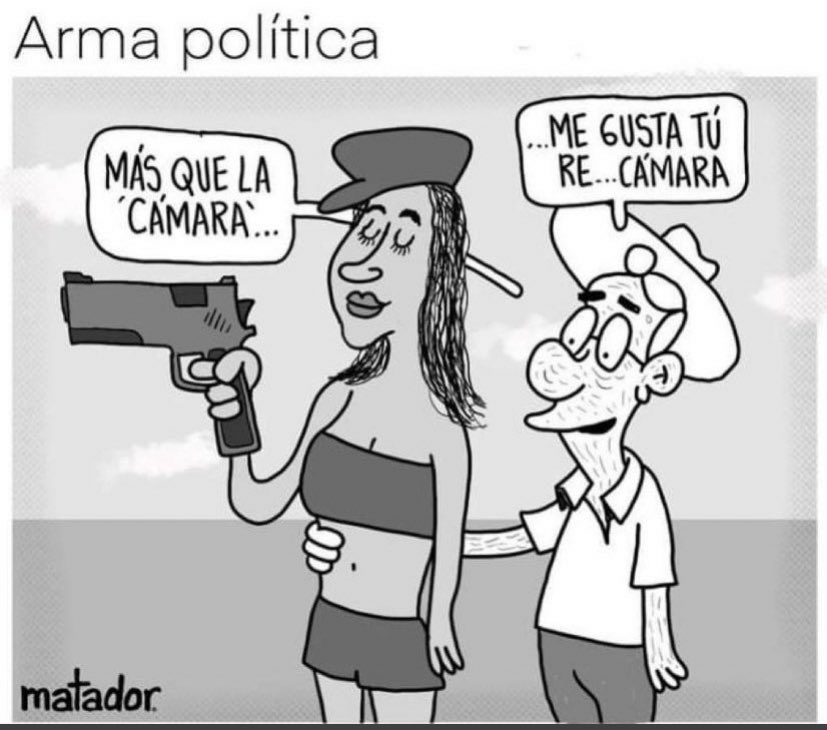 santiagoangelp's tweet photo. Este es uno de los caricaturistas más reconocidos del país. Y es una vergüenza para el periodismo, la caricatura y la ironía. Cátedra de machismo y misoginia. https://t.co/f2FYwKQfO6