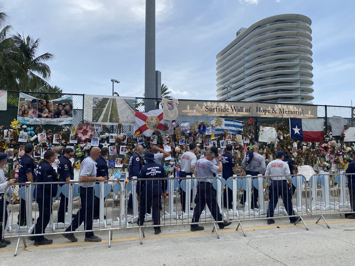 As our month-long mission in Surfside comes to an end, we reflect on the search, rescue, and recovery efforts of this deployment. We end this mission knowing that we were able to provide closure to the families affected. To our families… thank you for all your help and support.