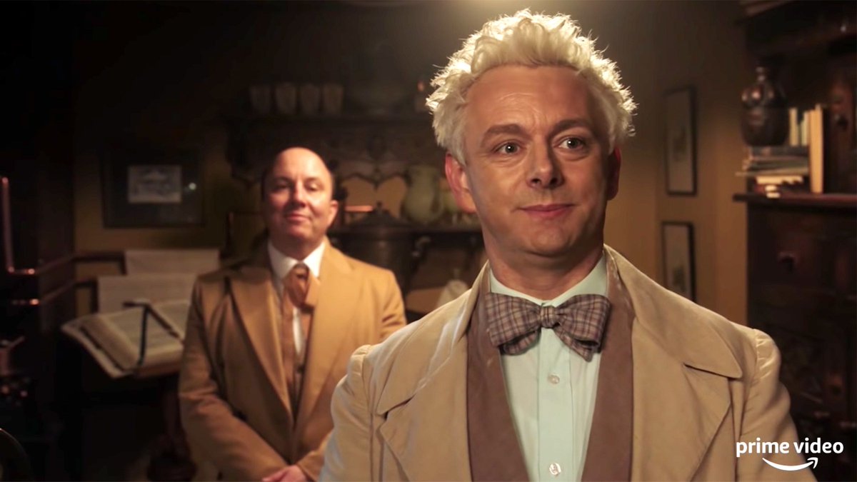 carlylane's tweet photo. Okay but Michael Sheen has ALWAYS understood the assignment. https://t.co/RsU3rPlCPv