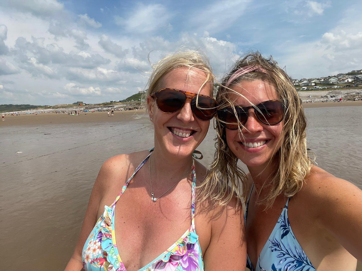liz_griffiths's tweet photo. Lush beach day at Ogmore today. Was so much cooler and bearable and the sea was just amazing….bring on more days like today #summer2021 https://t.co/NhB4cPHFzD