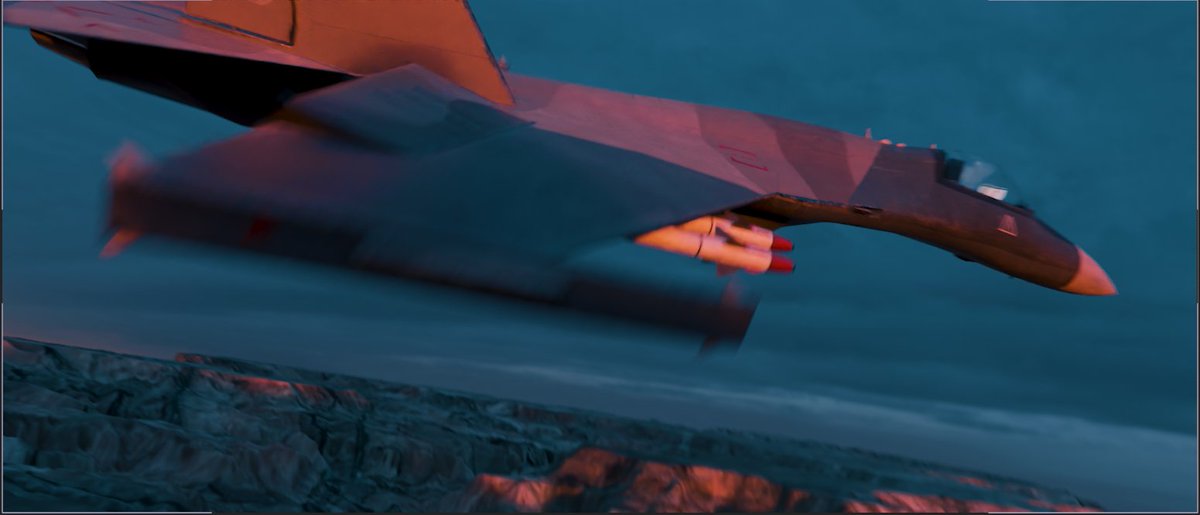 Got the terrains generated and the HDRI picked out for the next PV scene! It's starting to look like a movie. xD 

#vndev #visualnovel #indiedev #indiegame #anime #gamedev #military #vnlink #anime #animation #3D  #visualnovel #plane #Jets #Blender3d #Houdini #Unity