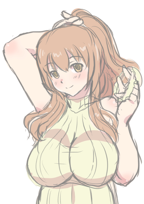 髪変更(再掲)
#大関小結生誕祭 #アリスギアお絵かき 