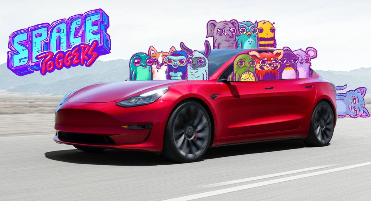 SpacePoggersNFT's tweet image. Did you know that Space Poggers is giving away a TESLA MODEL 3 as part of its #NFT launch?!

To be eligible:
✅ Tell us which character you want with your Tesla!
✅ Retweet this post
✅ Mint a Pogger from SpacePoggers.com on Aug. 8th

More details coming soon!