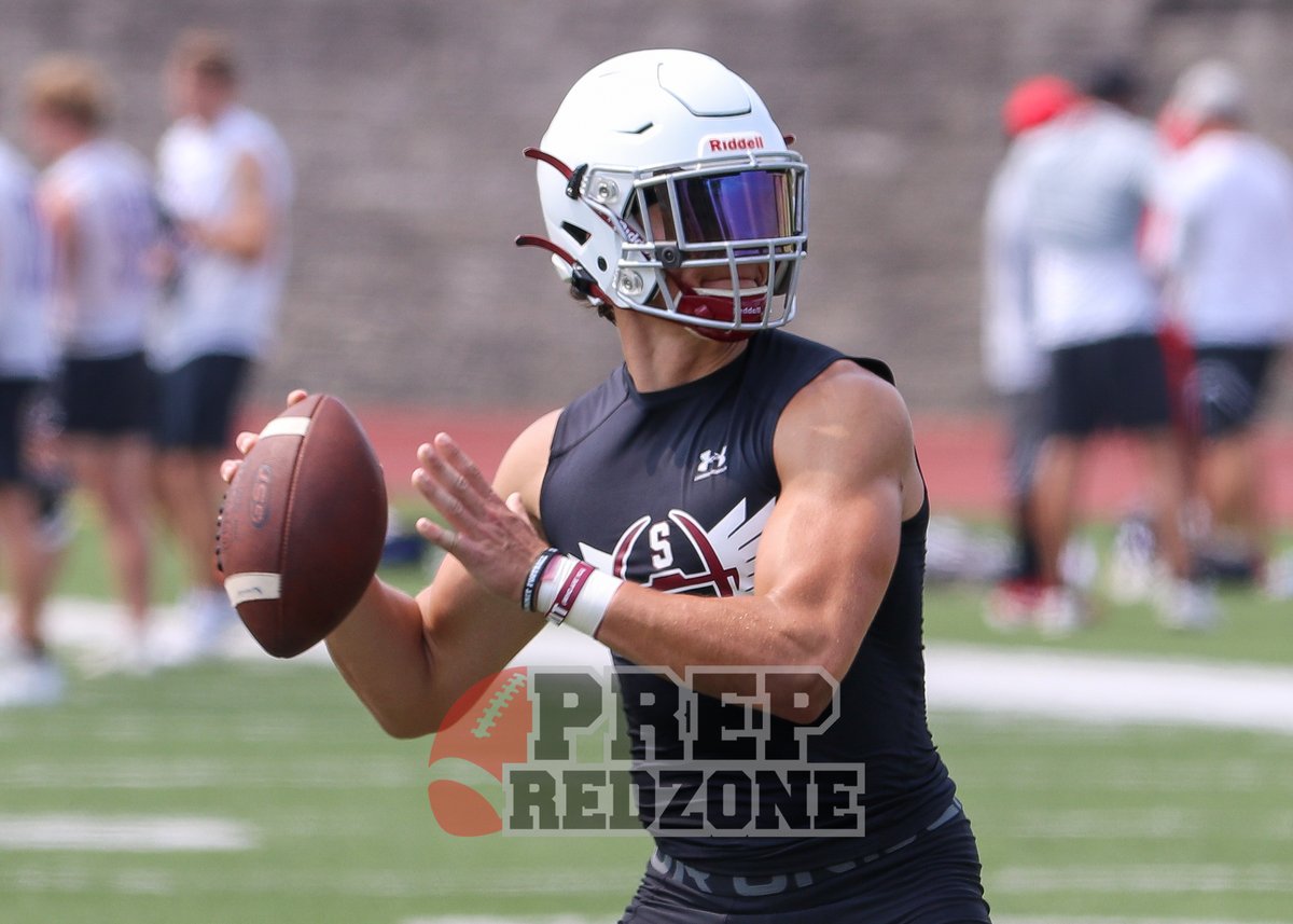 NateLatsch's tweet photo. More photos... It was great to see Troy standout 2023 prospect @Jahkai0 in action as well as get to see @RSHS_Football 2022 QB @mbrown1502 sling it. https://t.co/DlGPjQ4Qz7