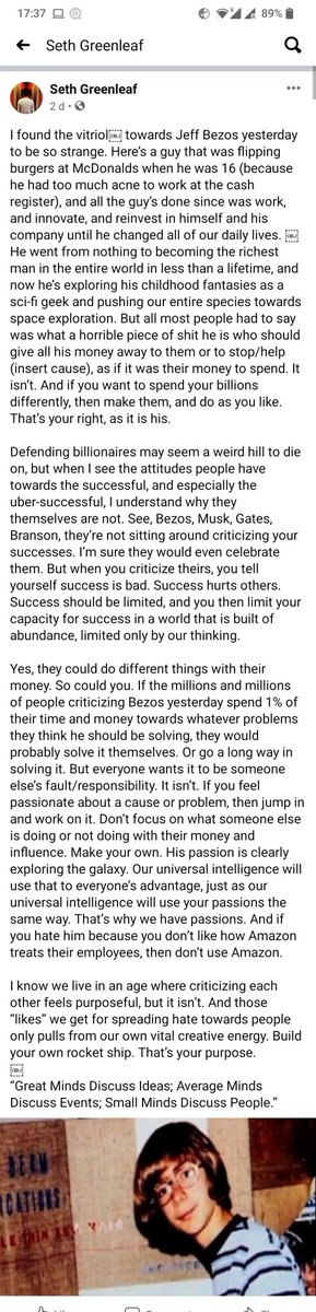 ram_cosmo's tweet photo. This was posted on @ISUnet Facebook page and deleted a few hours later. Is that what people in #space sector think? Honestly had no idea. #BillionaireSpaceRace https://t.co/j9jKmyeM0M