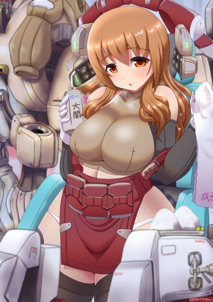 専用スーツ小結さん(再掲)#大関小結生誕祭 #アリスギアお絵かき 