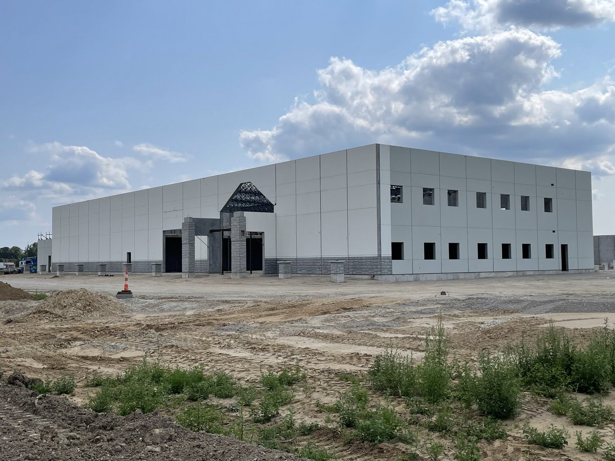 Can’t believe how fast our New Norwich building is coming up. Pretty excited to see the finished result.