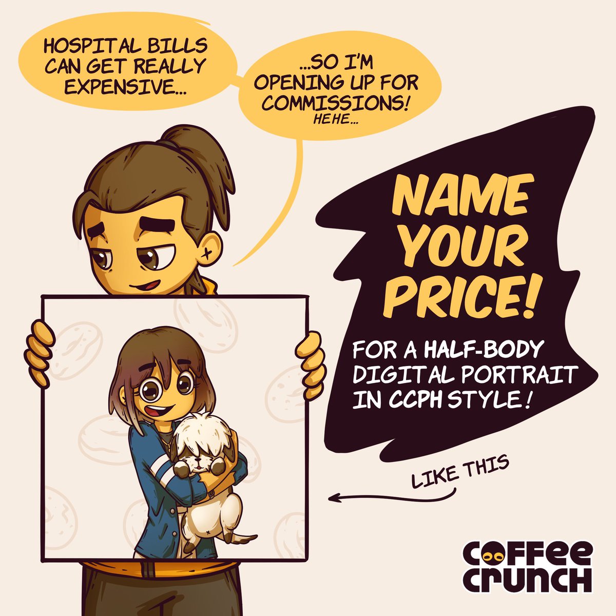 coffeecrunchph's tweet photo. Uh, hey! My uncle had a heart attack and was hospitalized just this week. I’m opening up portrait commissions and anything I earn from this will head straight to them. Payments will be thru GCash. Shoot me a DM if you’re interested. 

#parakaytito #komiksph #pinoykomiks #artph https://t.co/4MK3WoUuV5